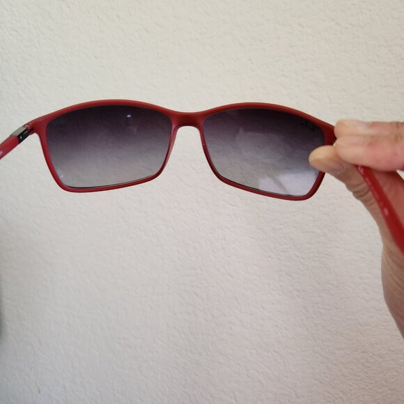 Ray-ban Sunglasses RB4179M Liteforce in Matte Red with Gray gradient (NEW) - Picture 5 of 11